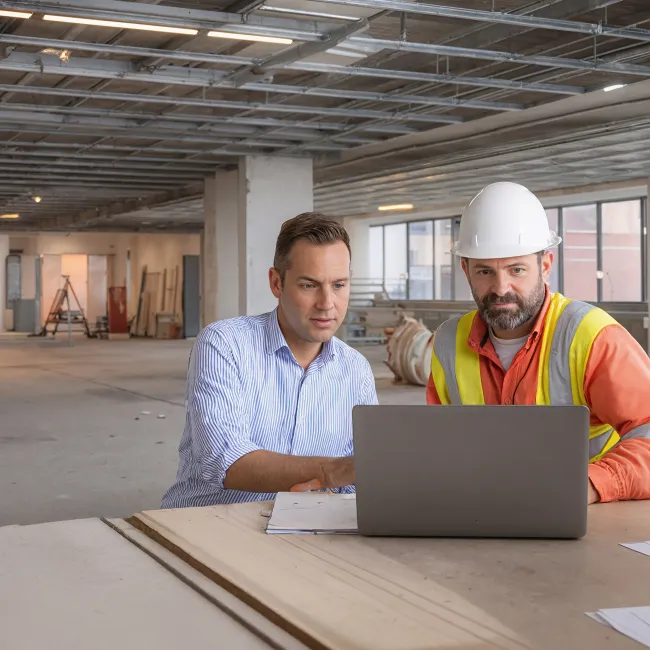 Overleg tijdens de opleiding Masterclass Pipeline Technology - Juridische aspecten (MPT) bij Habeo+.